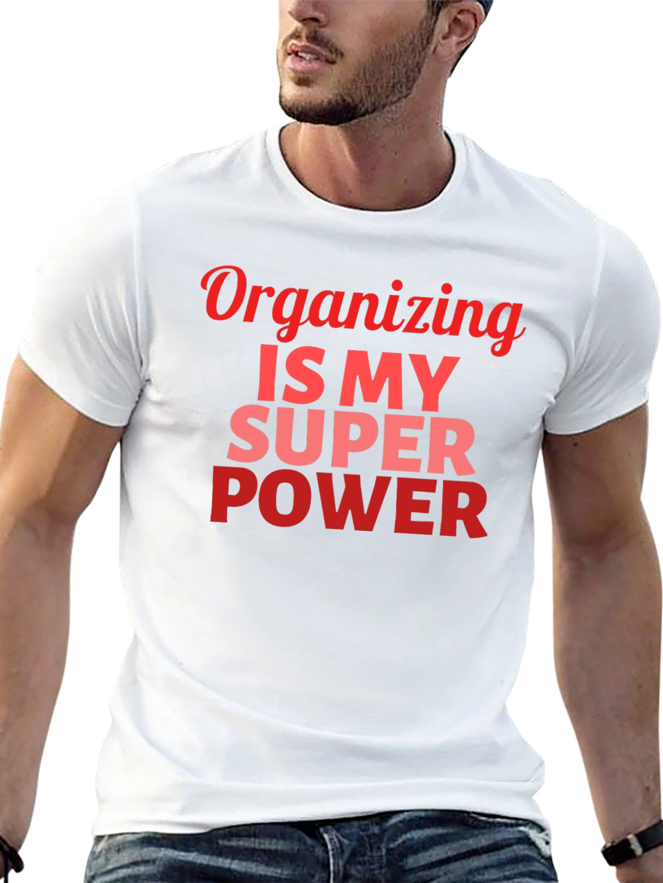 Organizing Is My Superpower Graphic T-Shirt