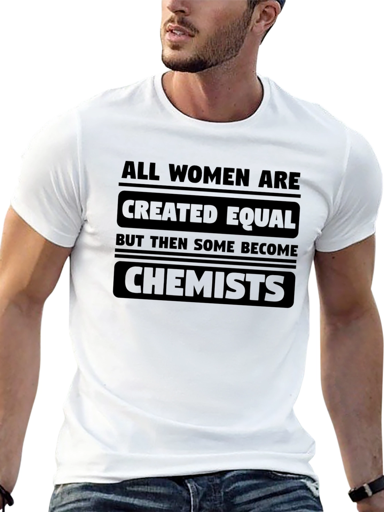 All Women Are Chemists Graphic T-Shirt