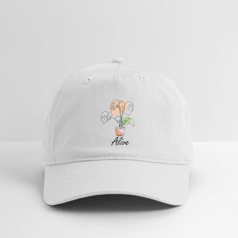 Alive, one line plant, inspirational meanings