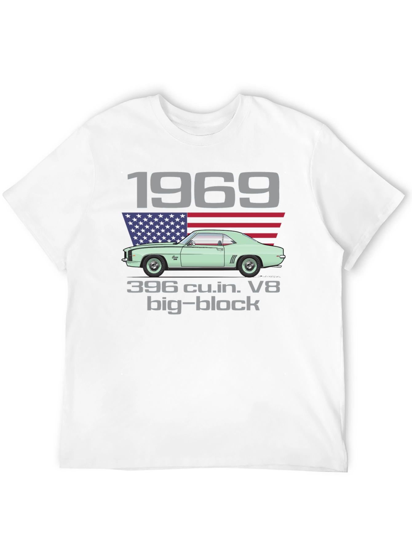 1969 Classic Car Graphic T-Shirt