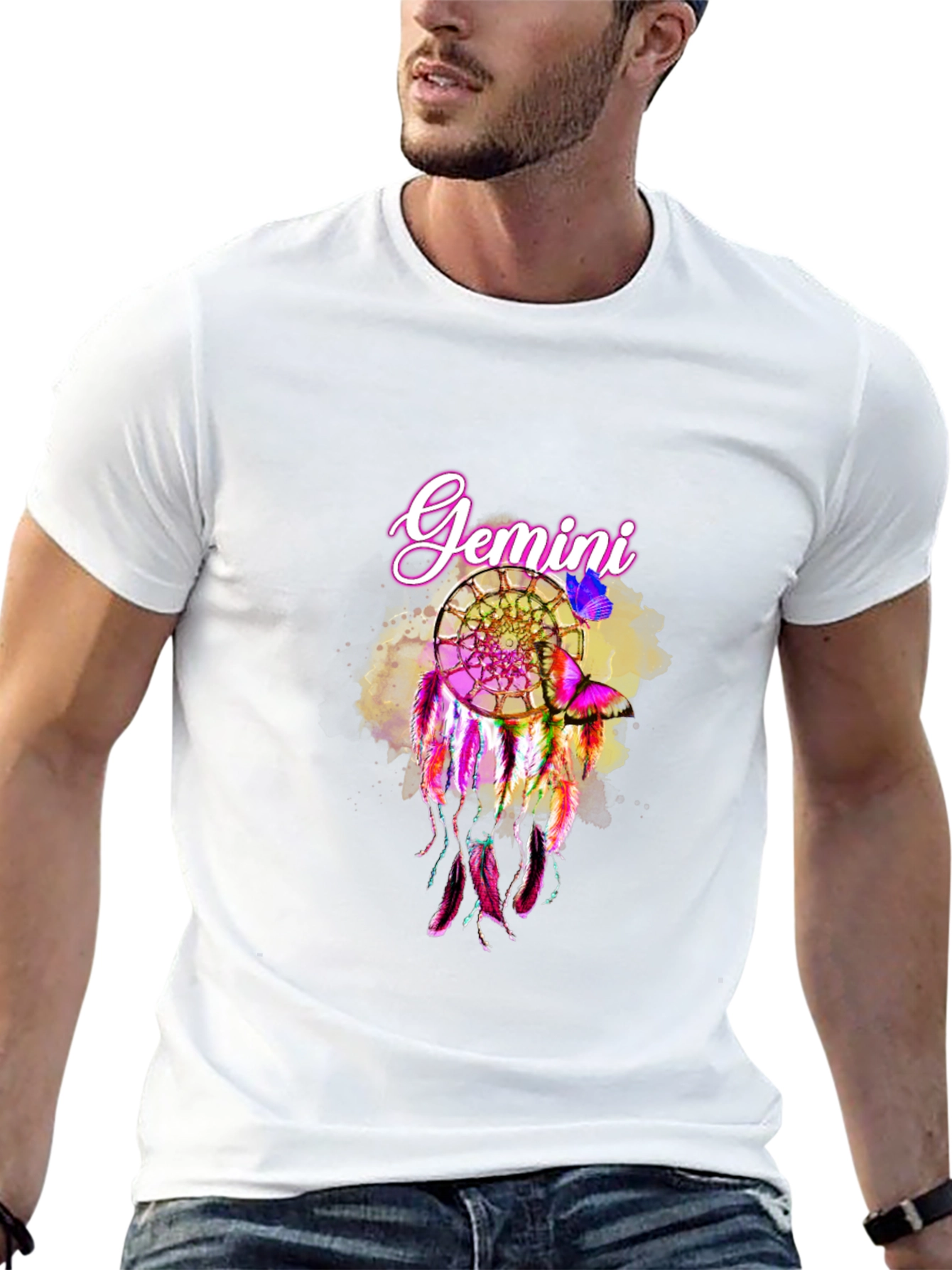 Gemini Dreamcatcher Graphic T-Shirt - Unisex