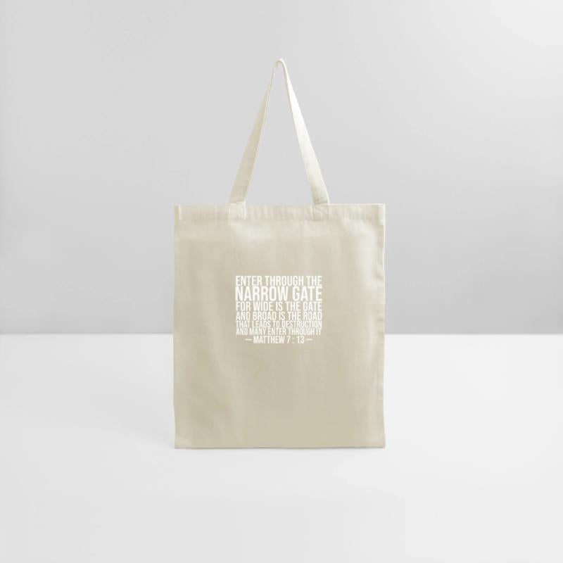 Bible Verse Narrow Gate Christian Jesus Christ