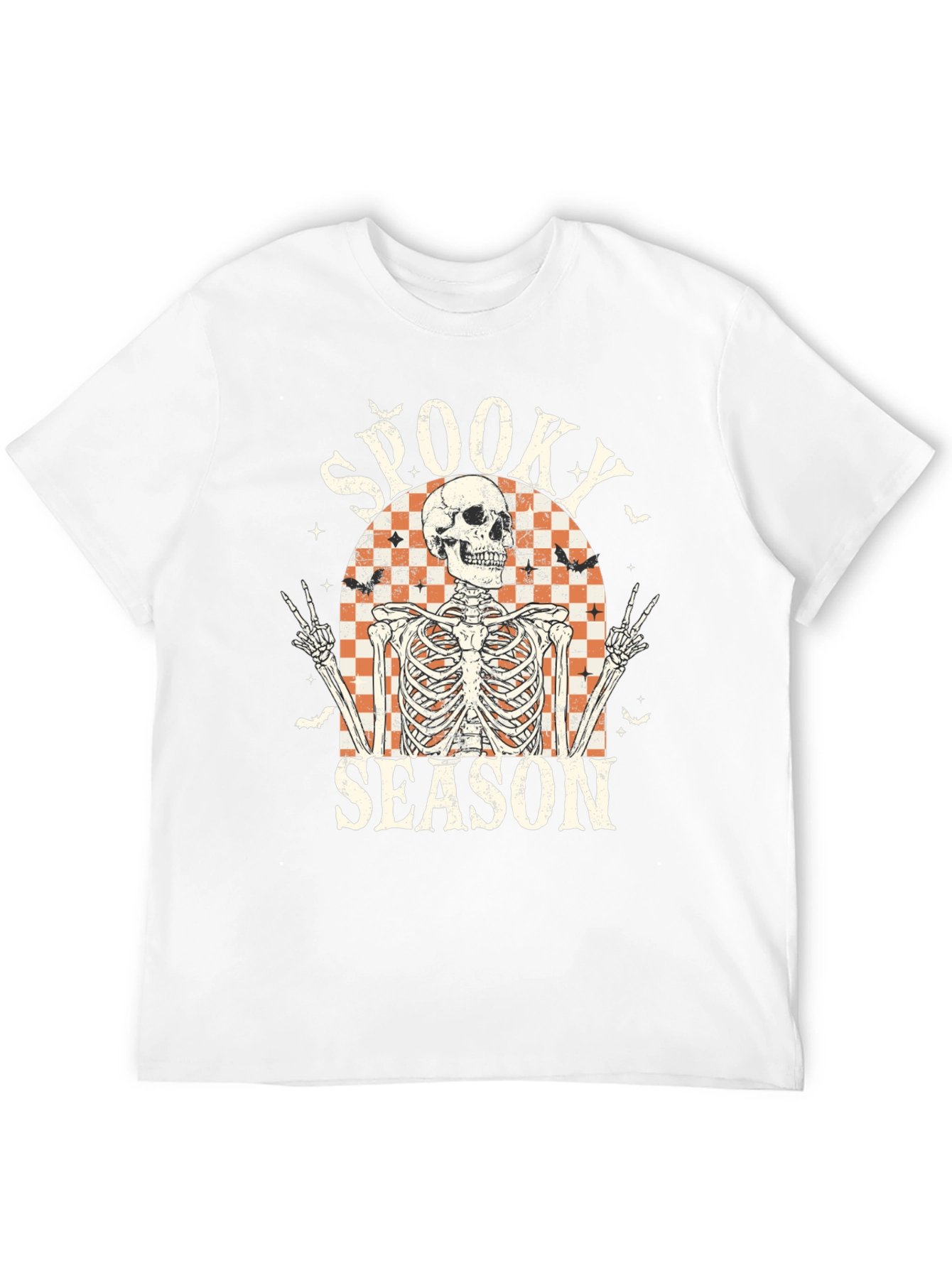 Spooky Season Skeleton T-Shirt - Halloween Style
