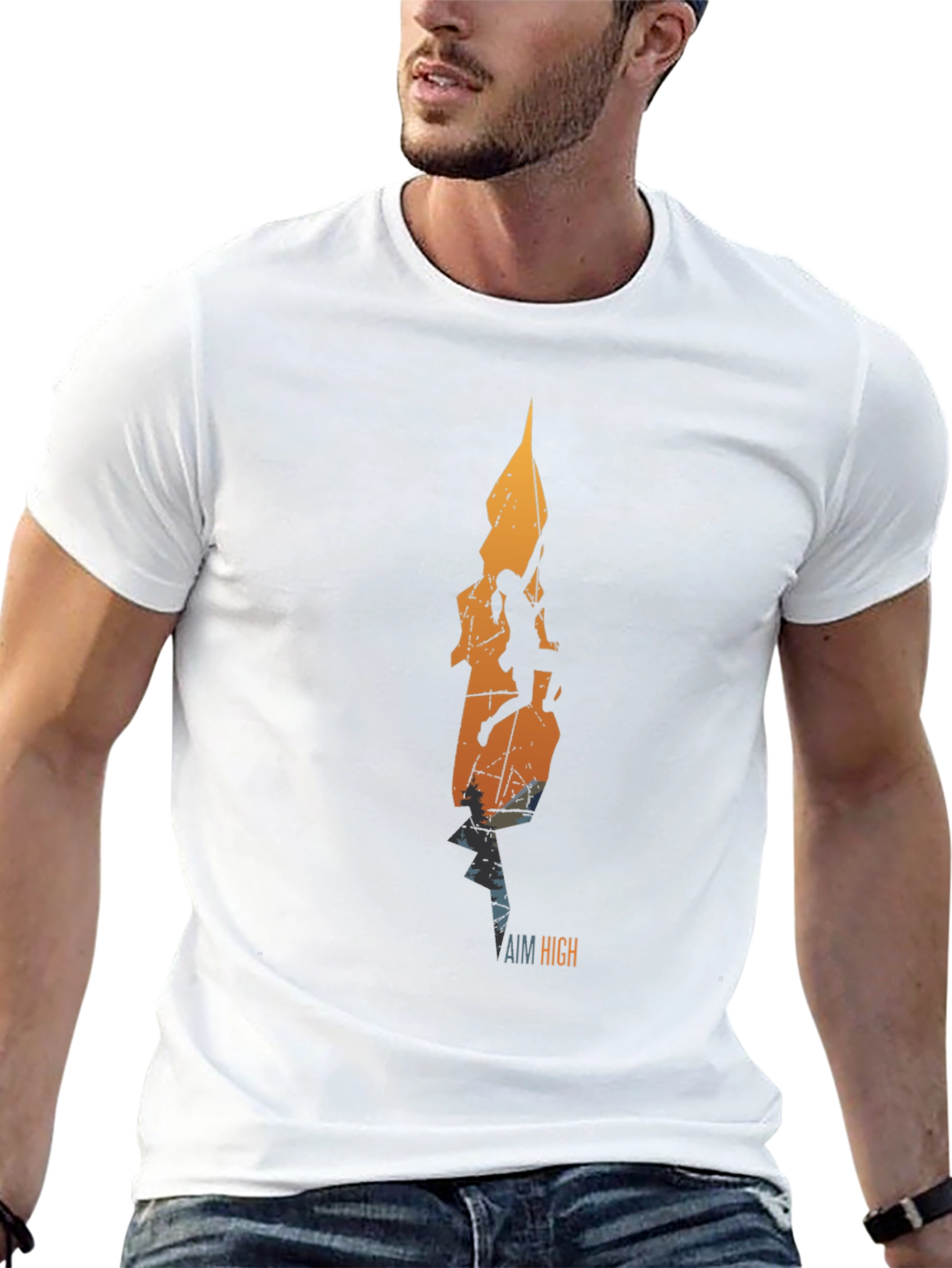 Aim High Climbing Graphic Tee