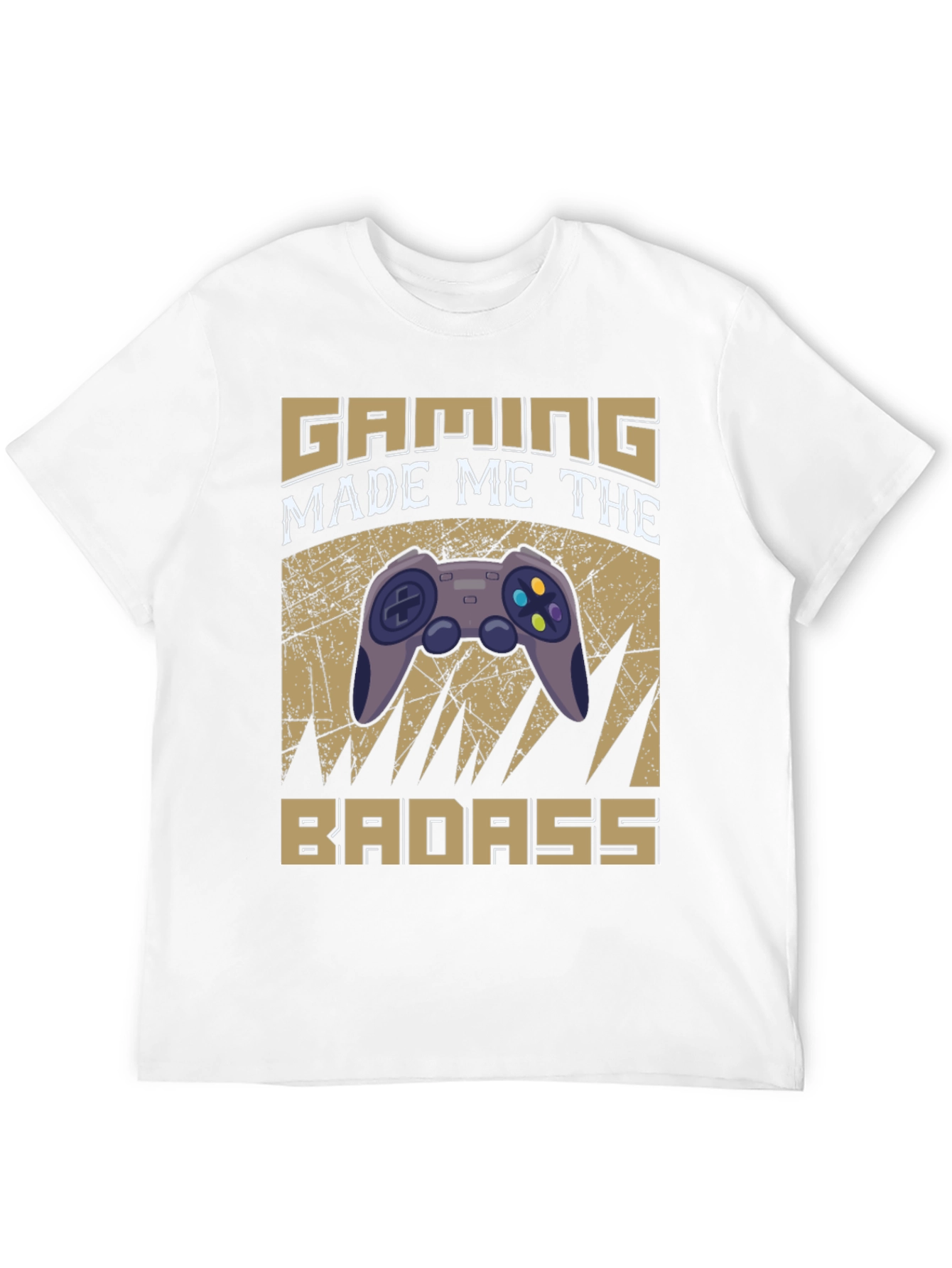 Gaming Made Me The Badass Black T-Shirt