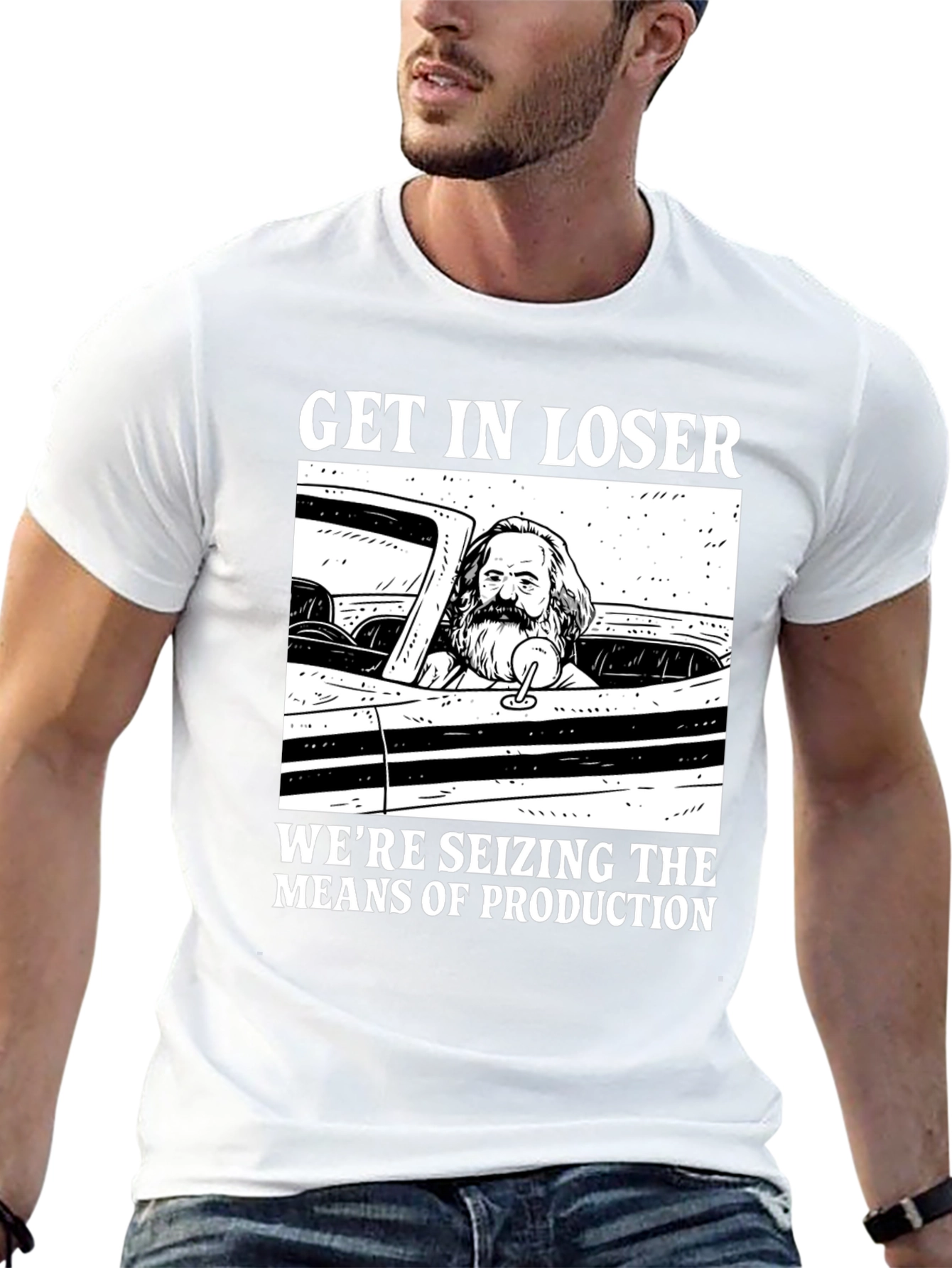 Get In Loser Karl Marx T-Shirt