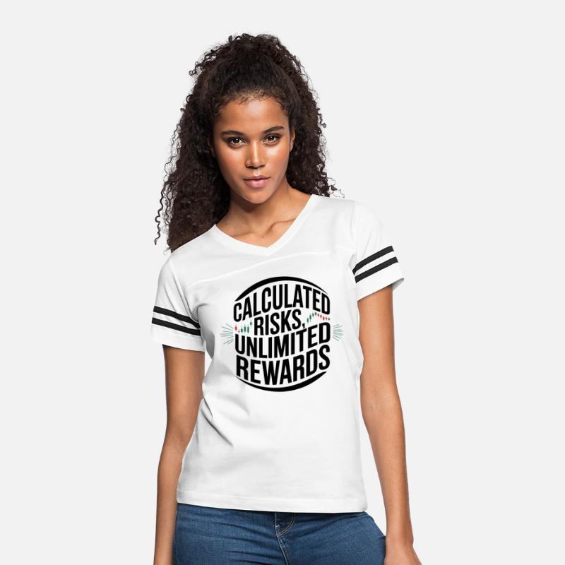 Calculated Risks Unlimited Rewards Trader T-Shirt