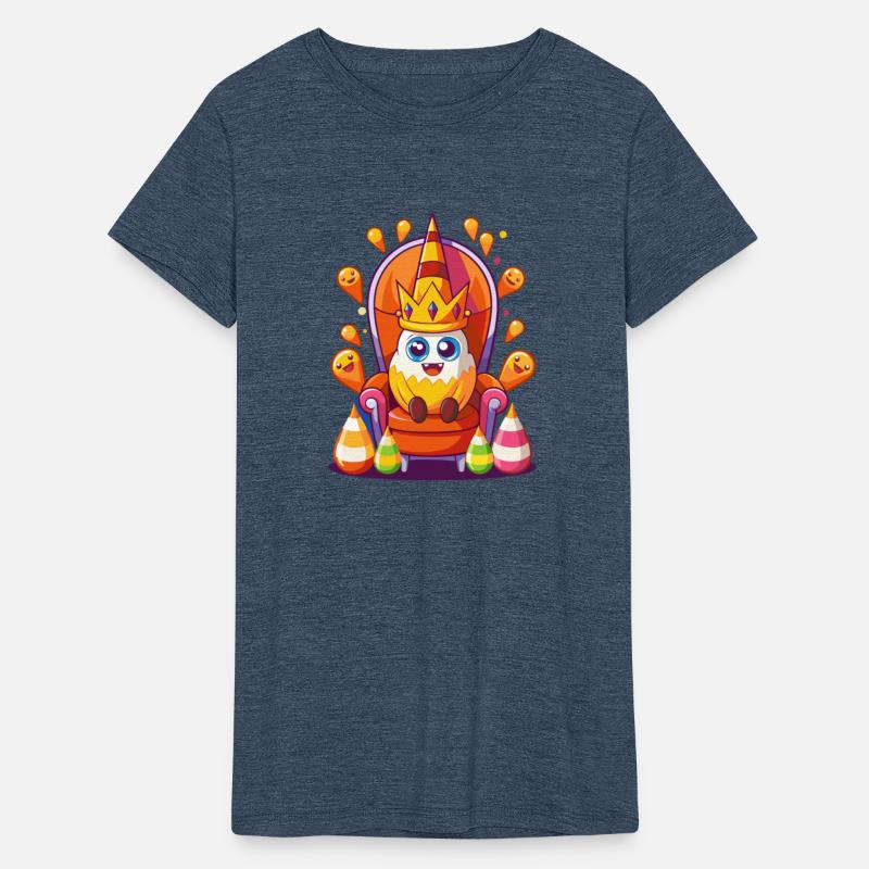 Candy Corn King - Adorable Halloween Royalty