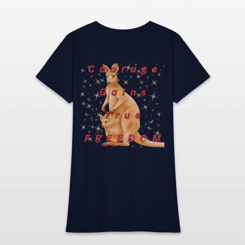 Courage gains True FREEDOM