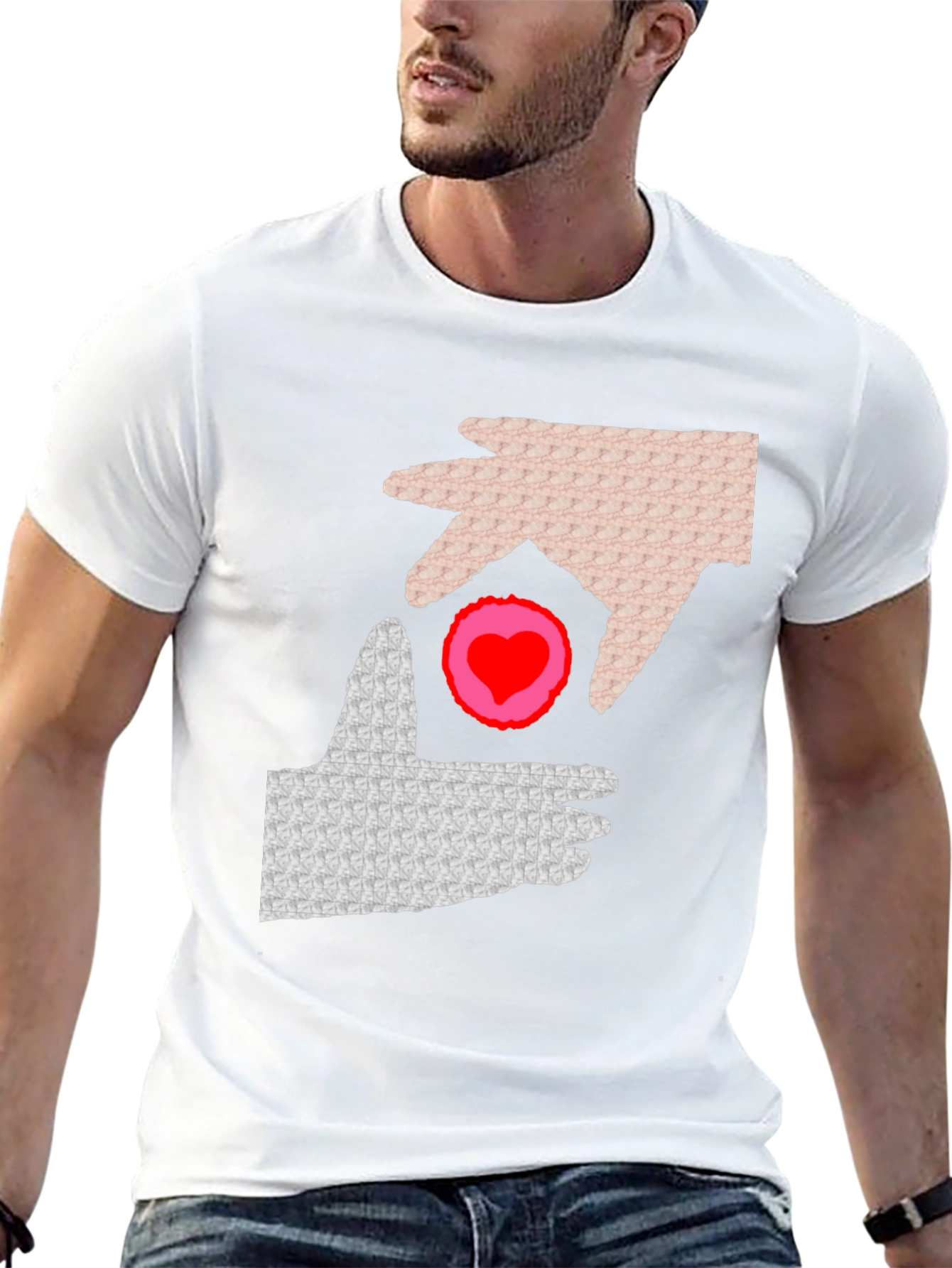 Love Connection T-Shirt - Black