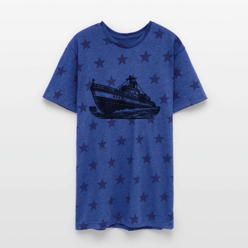 Cutaway Ocean-going Vessel Cutter Tugboat