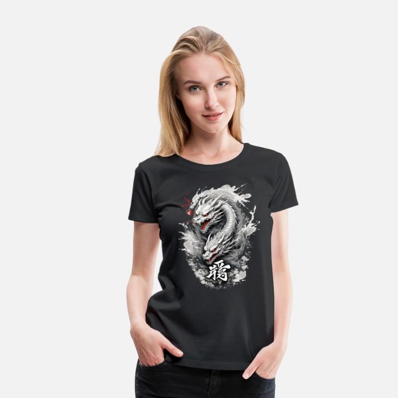 DoubleHeaded Dragon Kanji design