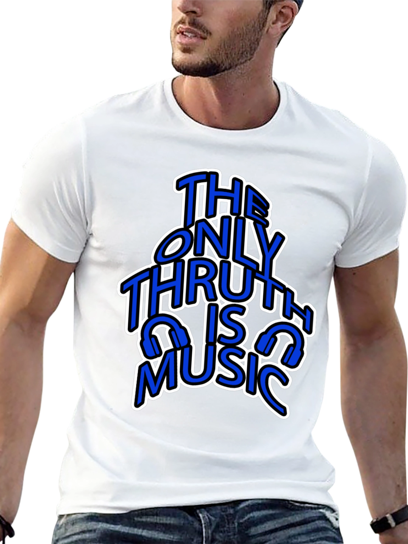 The Only Truth is Music Graphic Tee