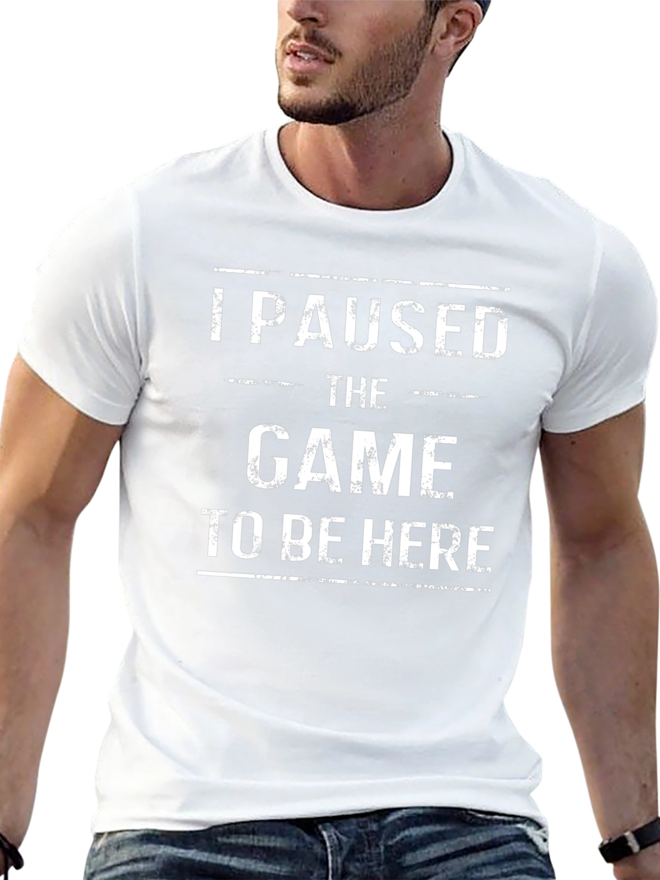 Gamer Tee: I Paused the Game T-Shirt