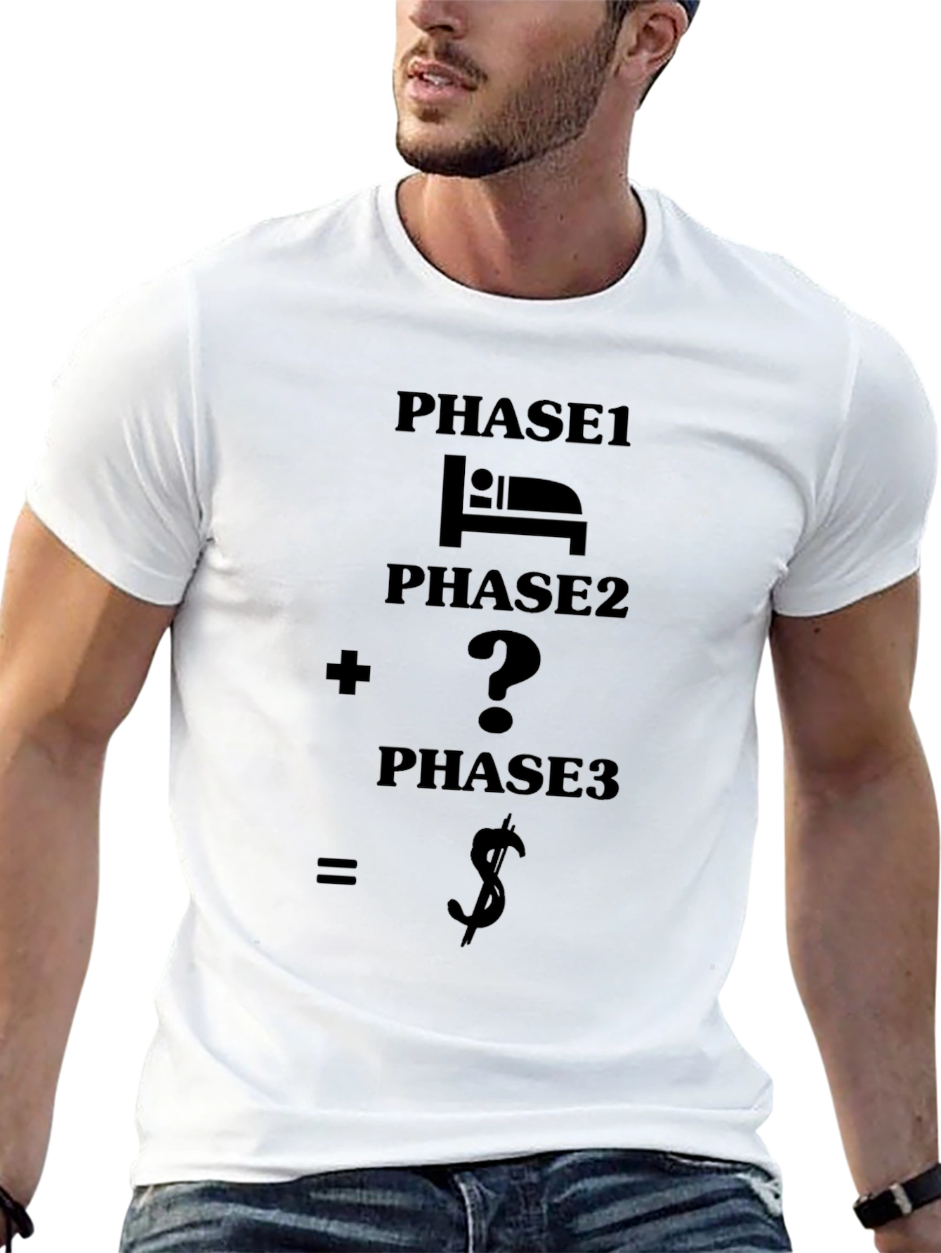 Funny Phase T-Shirt: Sleep Question Profit