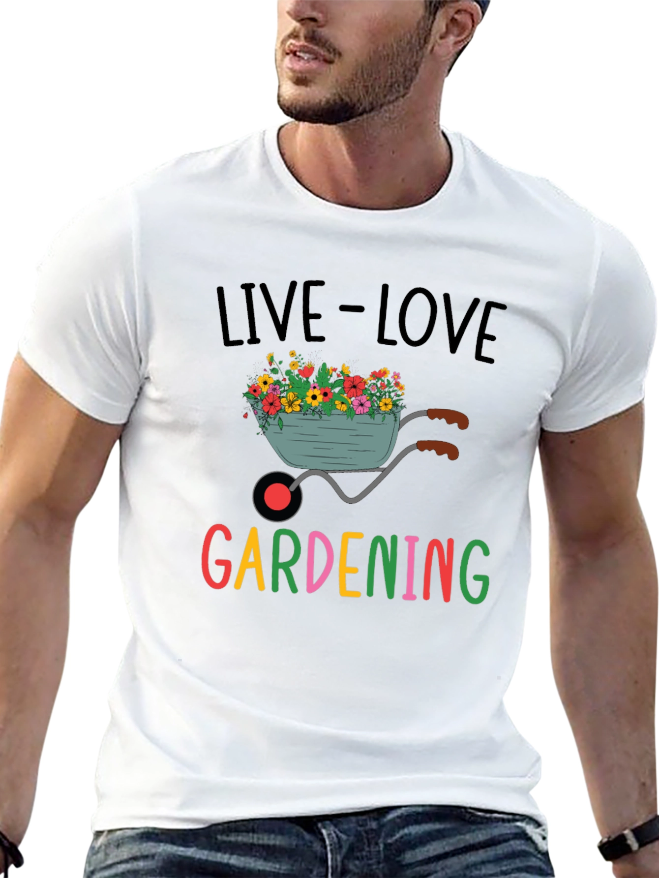 Live Love Gardening Graphic T-Shirt