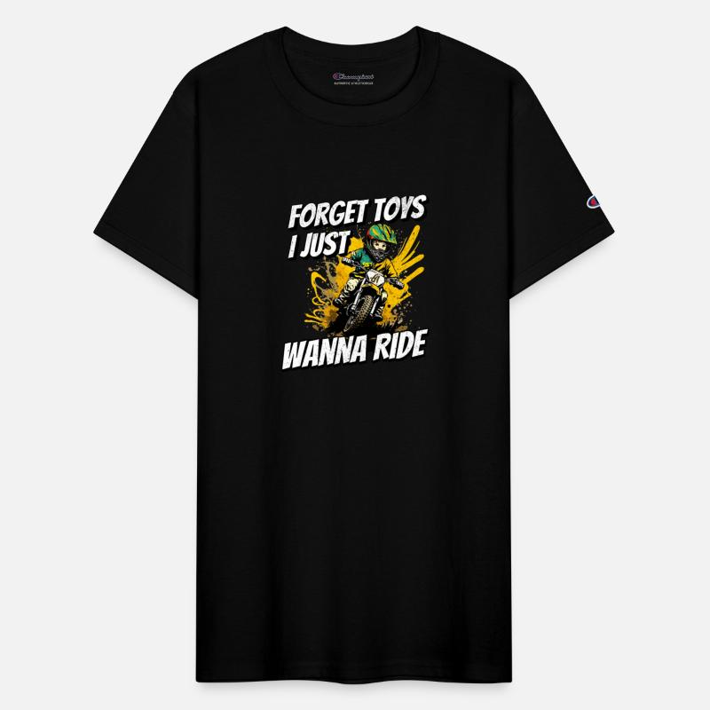 Forget Toys I Just Wanna Ride Dirt Bike Rider Boys