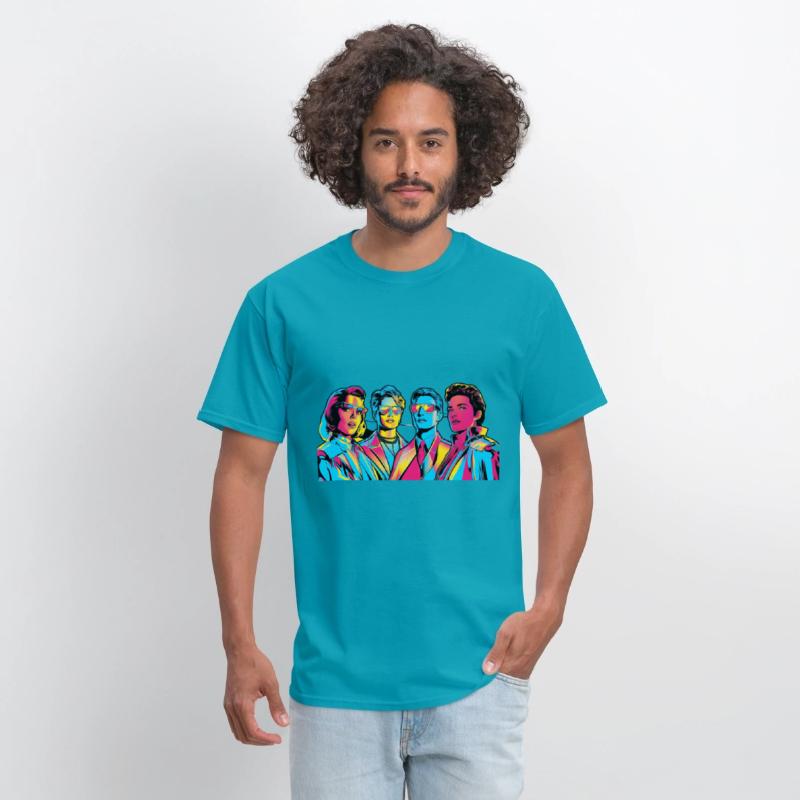 Future Fusion – Holographic design fot T-shirt