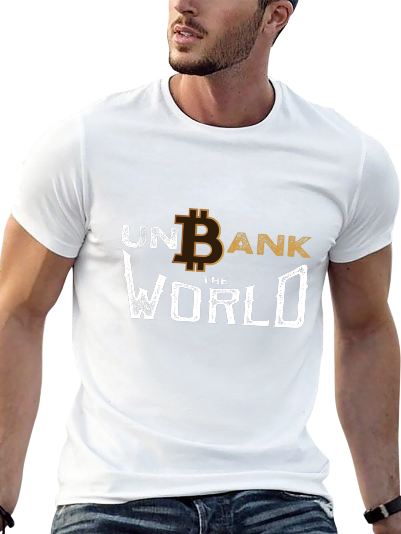 Unbank the World Bitcoin T-Shirt