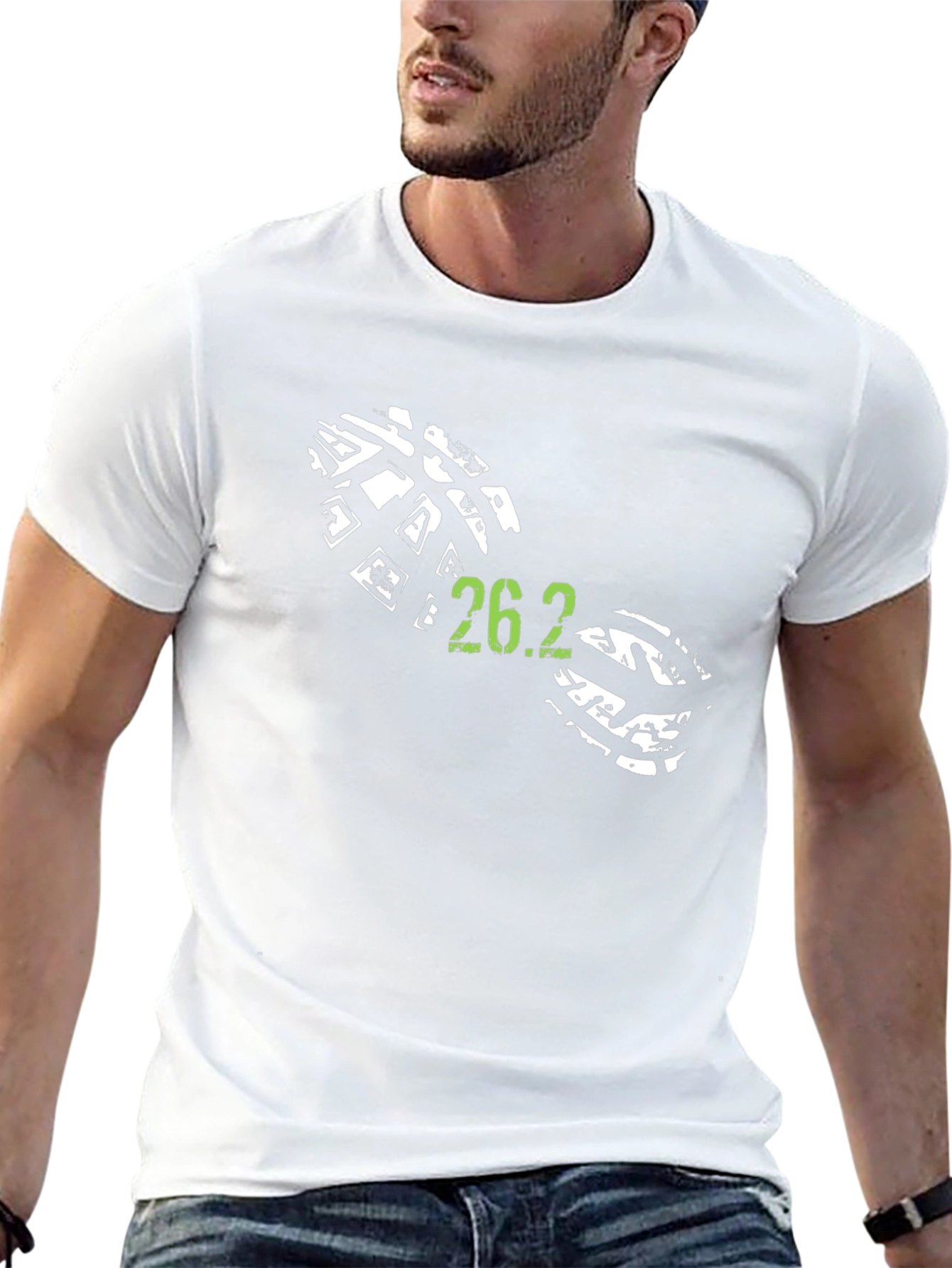 26.2 Marathon Shoe Print T-Shirt