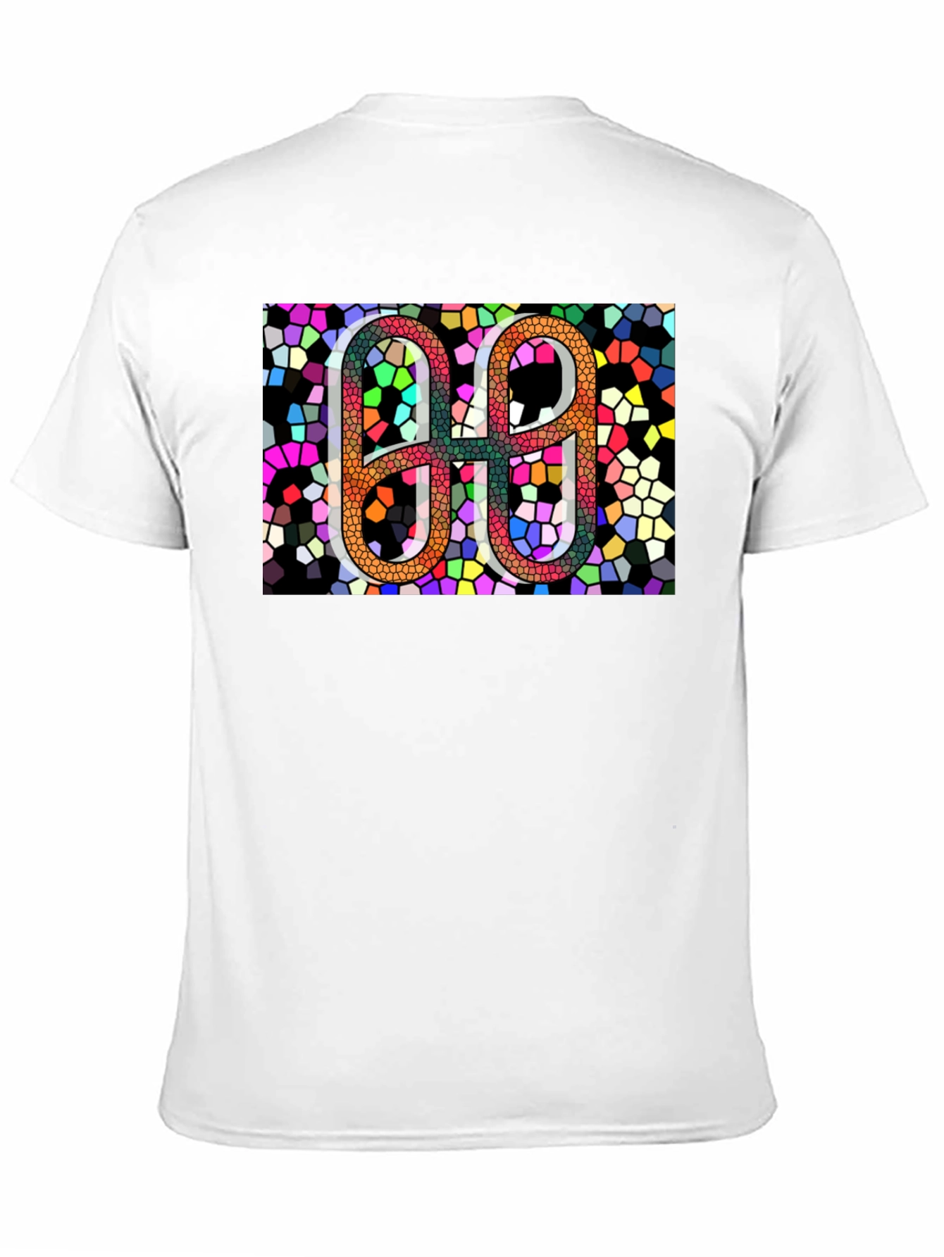 Abstract Mosaic Number T-Shirt