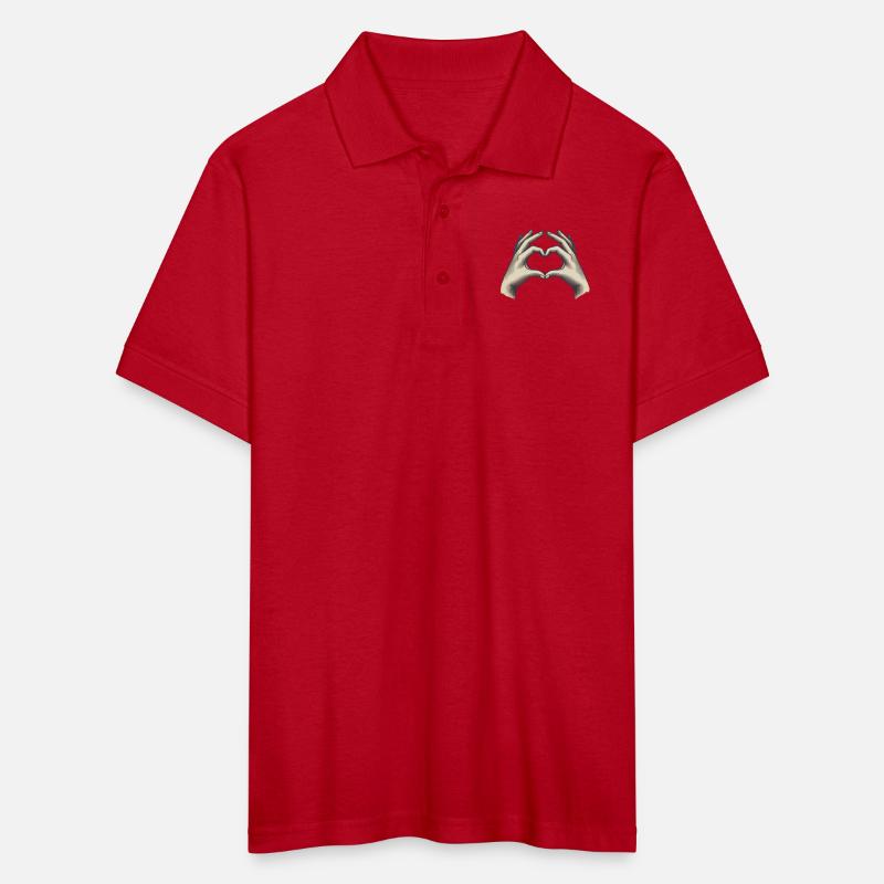 Hand-Illustrated Gesture Forming a Heart Shape