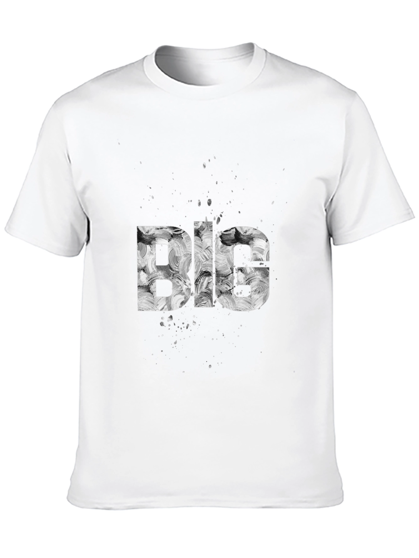 Abstract BIG Graphic Tee - Modern Artistic Design