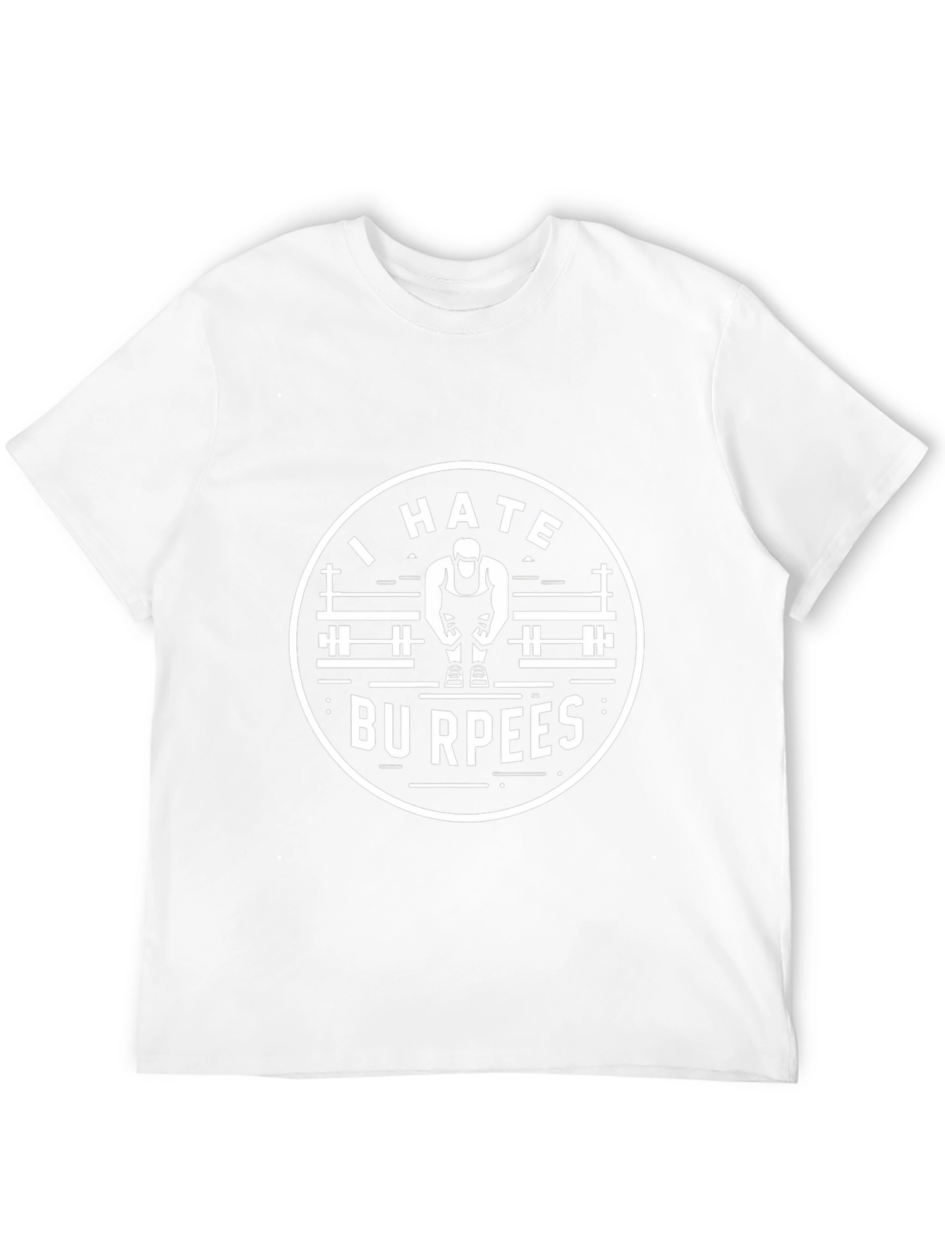 I Hate Burpees Mens Graphic Tee