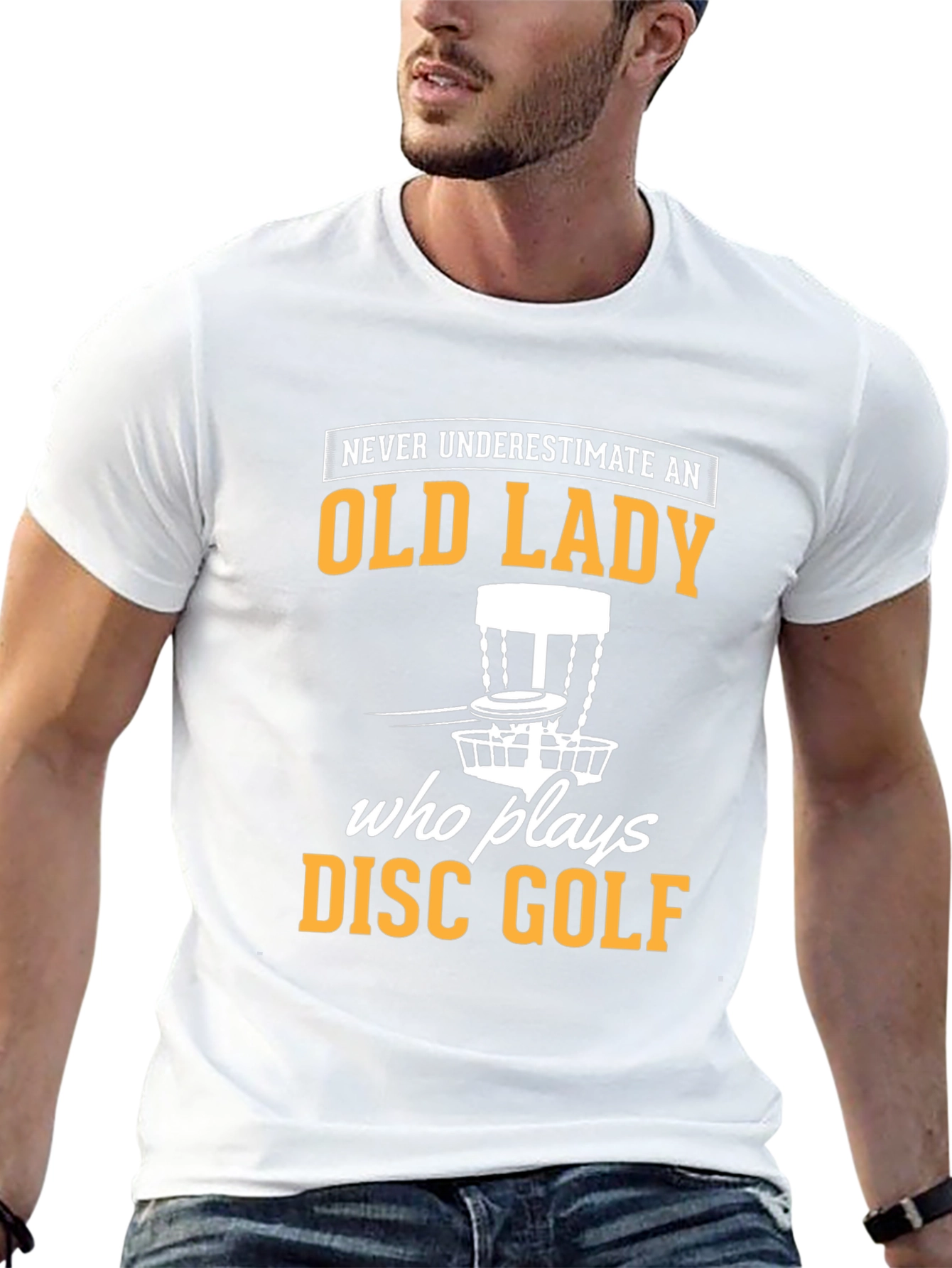 Old Lady Disc Golf T-Shirt