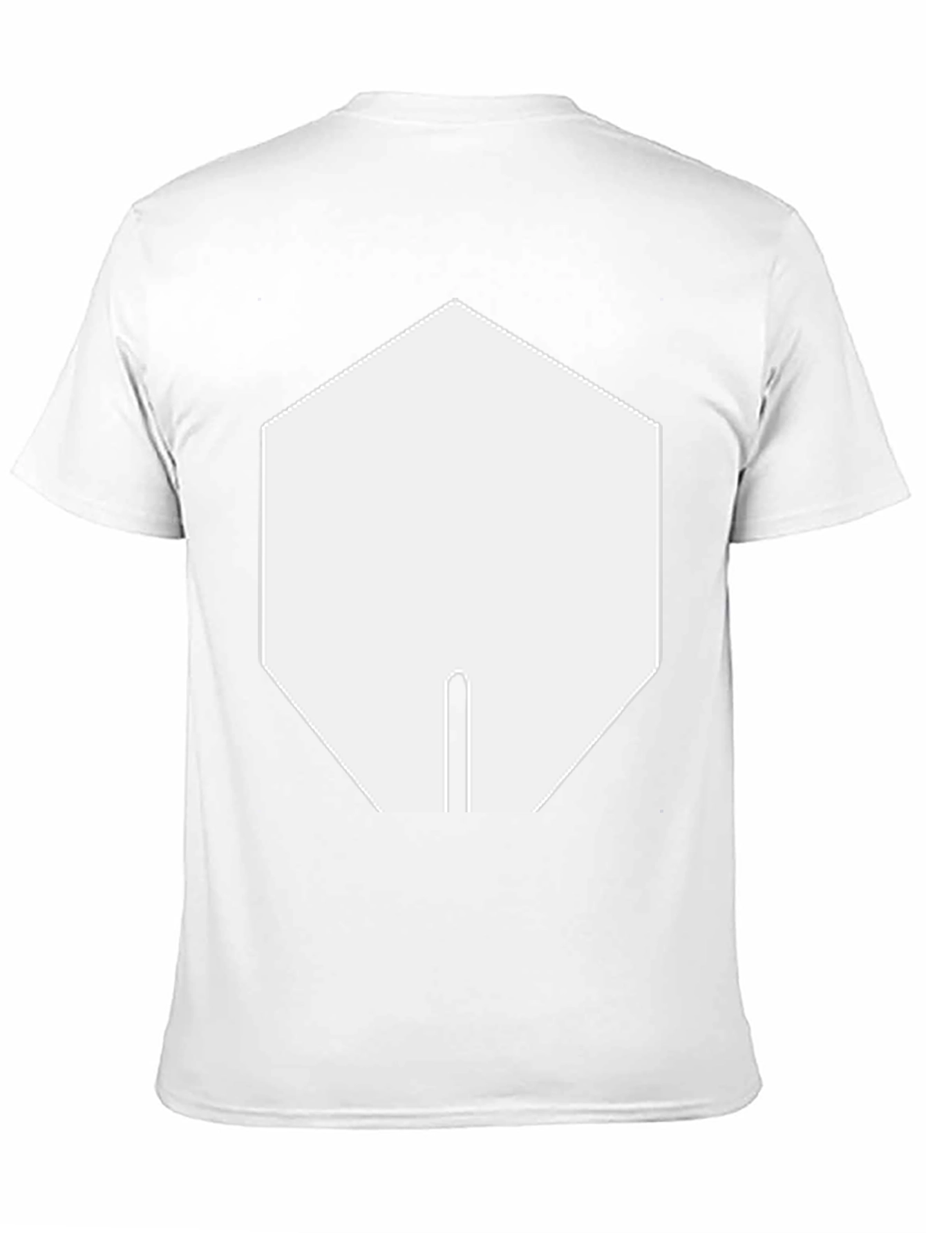 Geometric Graphic Tee - Black