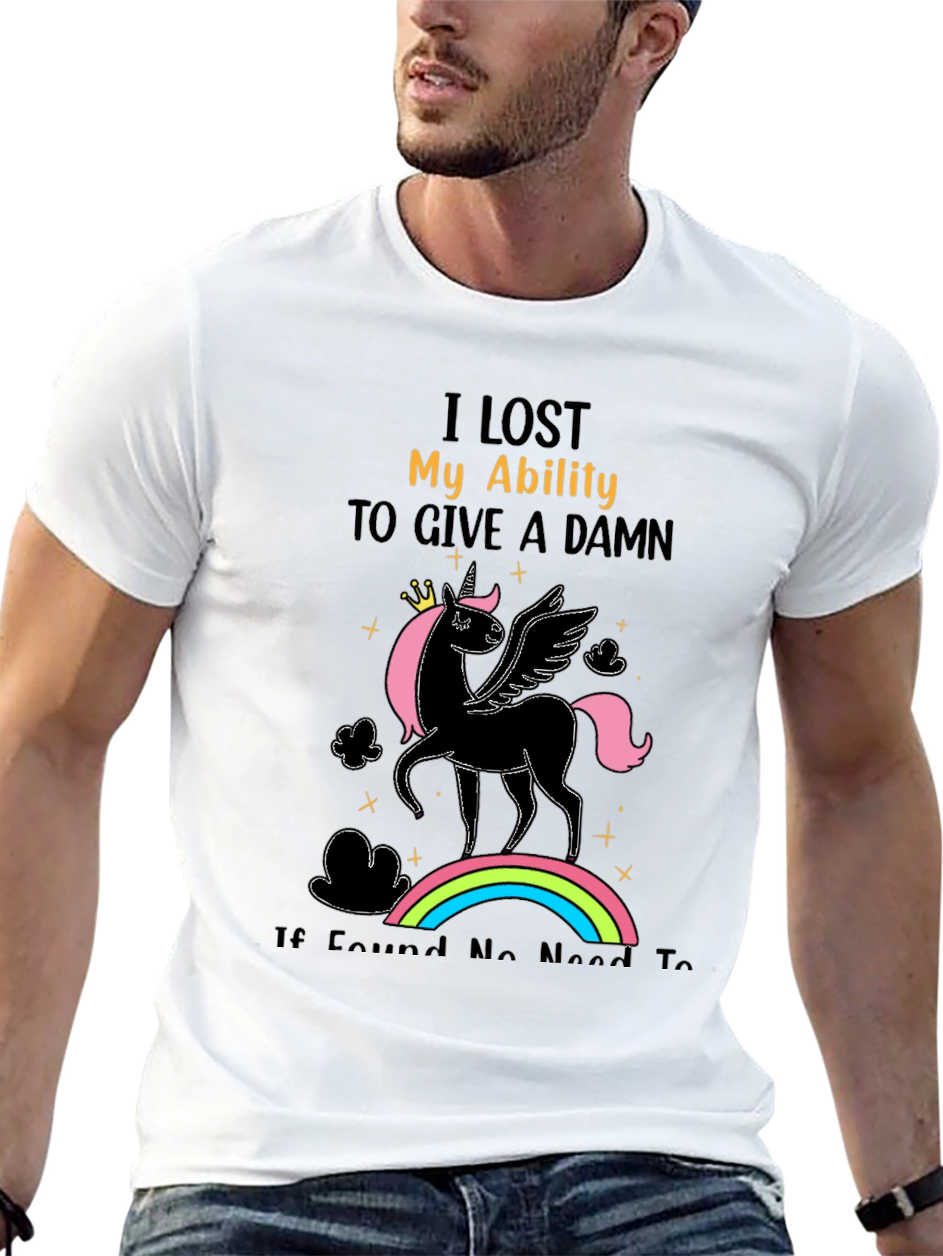 Unicorn T-Shirt: I Lost My Ability