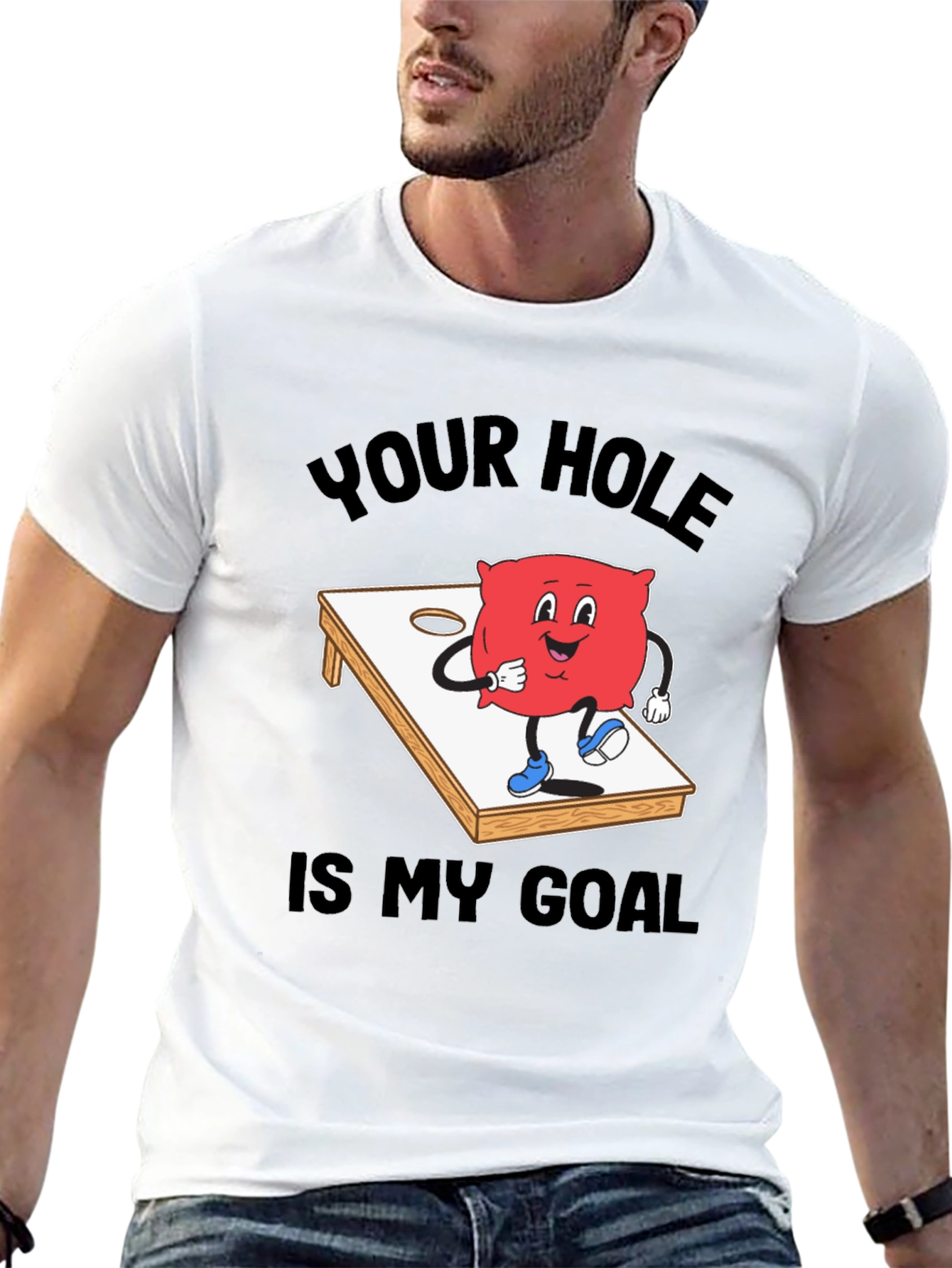 Cornhole Goal T-Shirt
