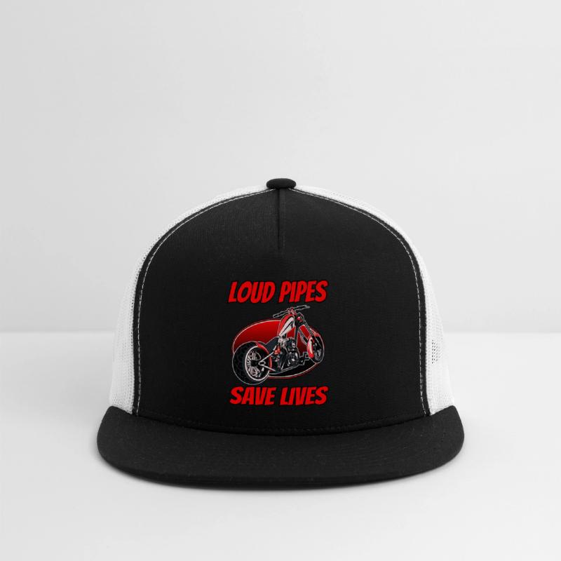 Loud pipes save lives, born to ride, biker
