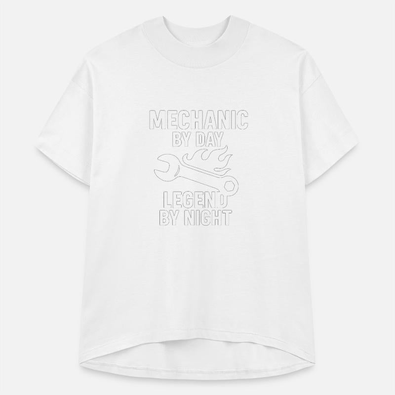 Mechanic By Day Legend By Night – Wrench Life Tee