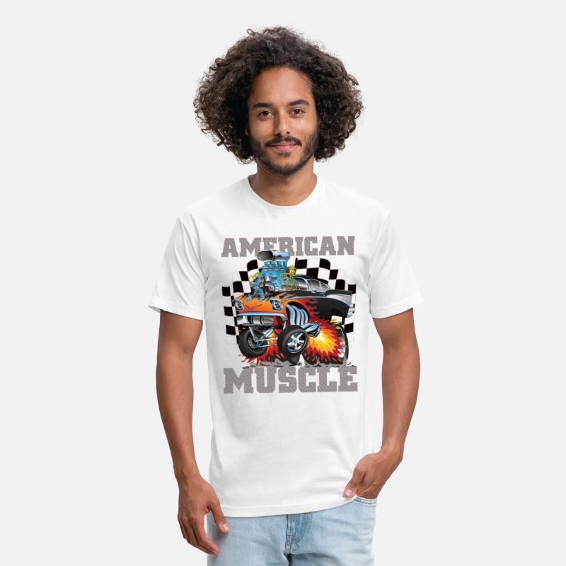 Muscle Cars High Performance Race Car Drag Racing