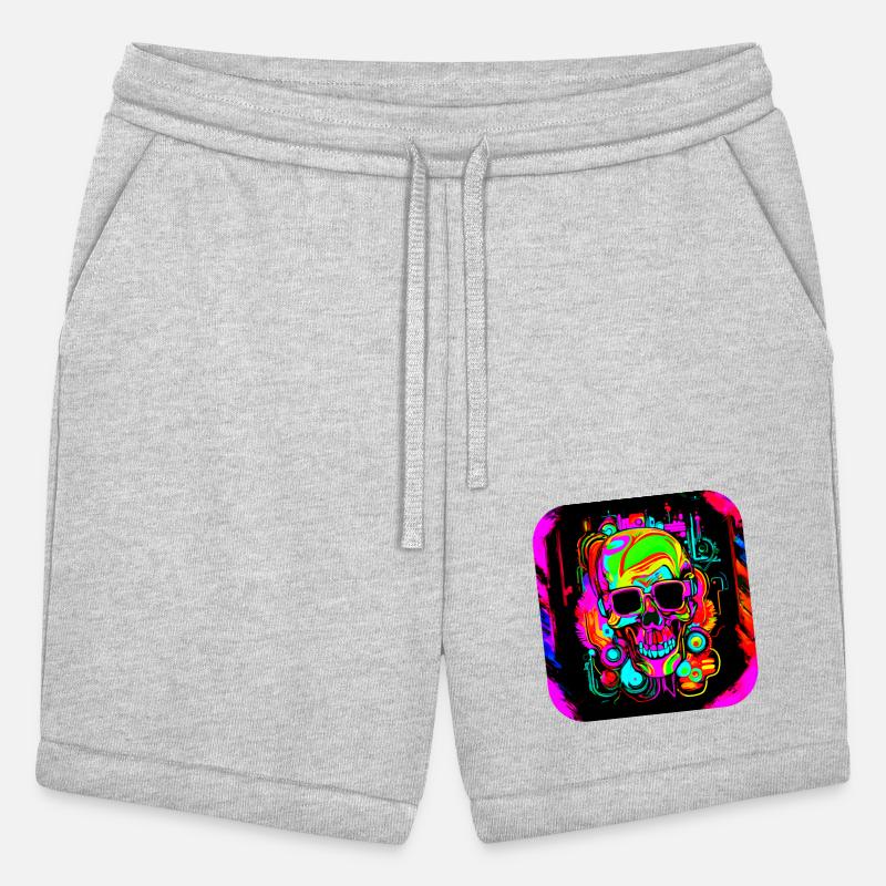 Neon Color Skull Party Rave