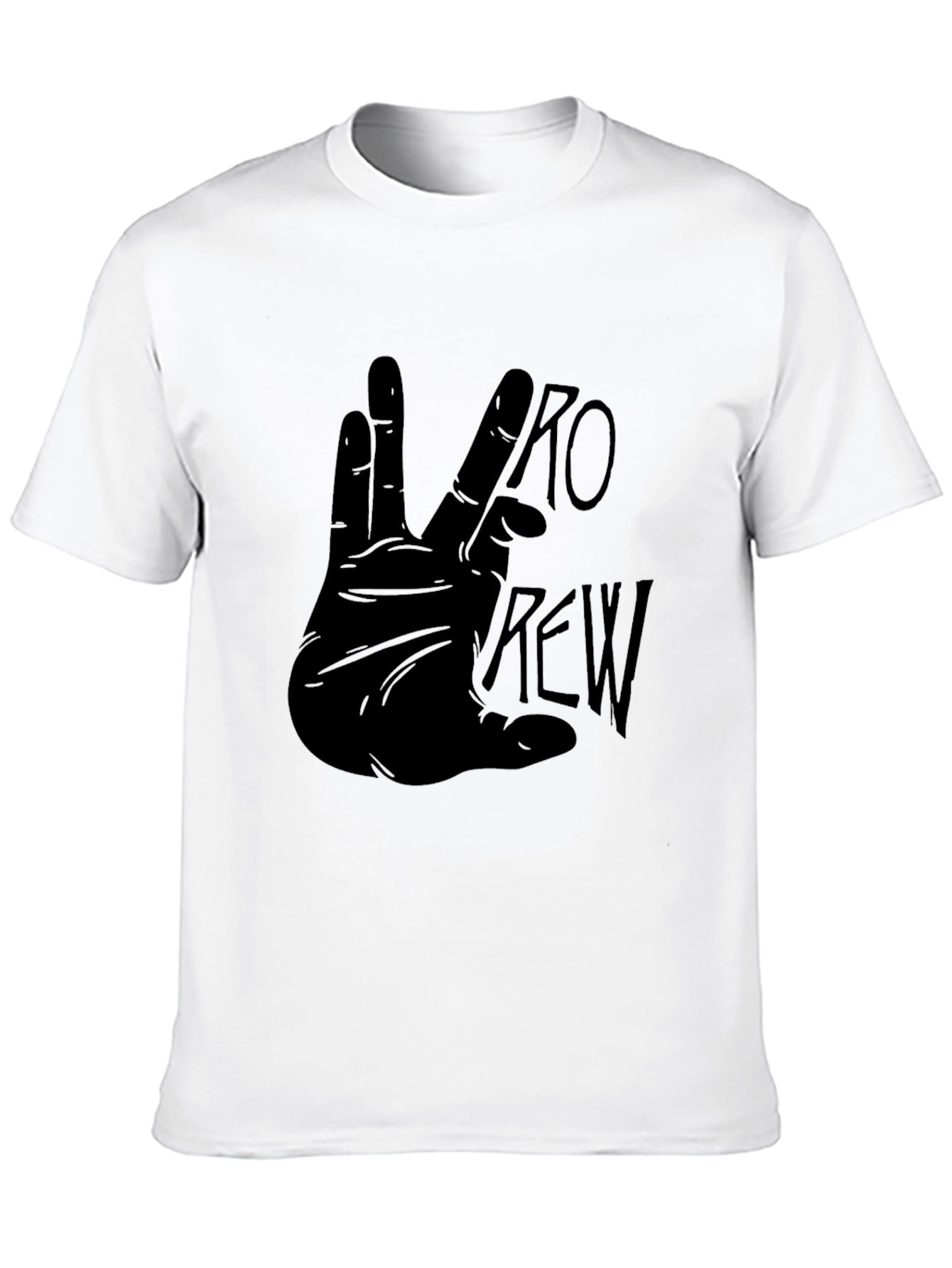 Pro Crew Hand Gesture Black T-Shirt