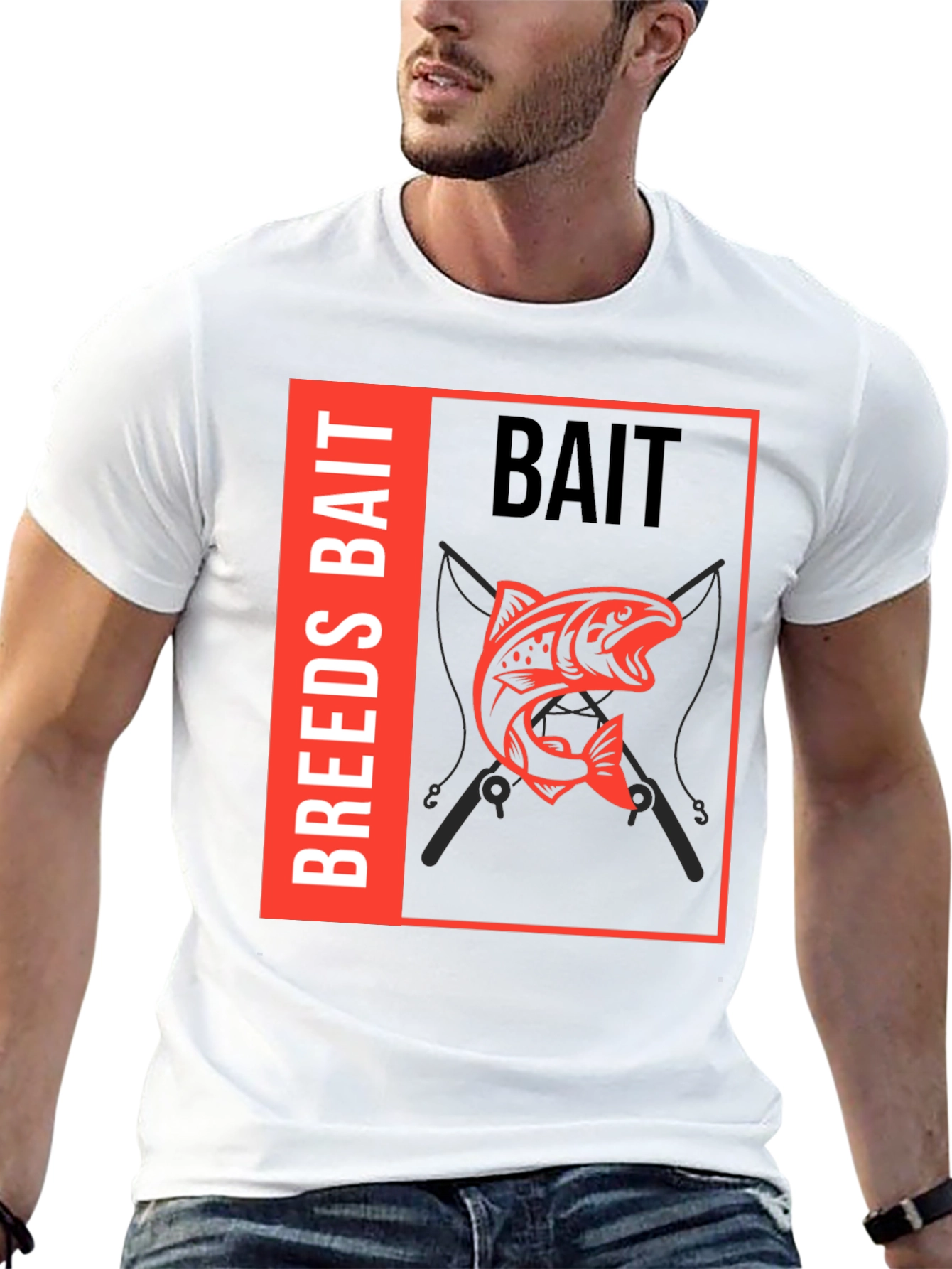 Breeds Bait Fishing T-Shirt - Angler Apparel