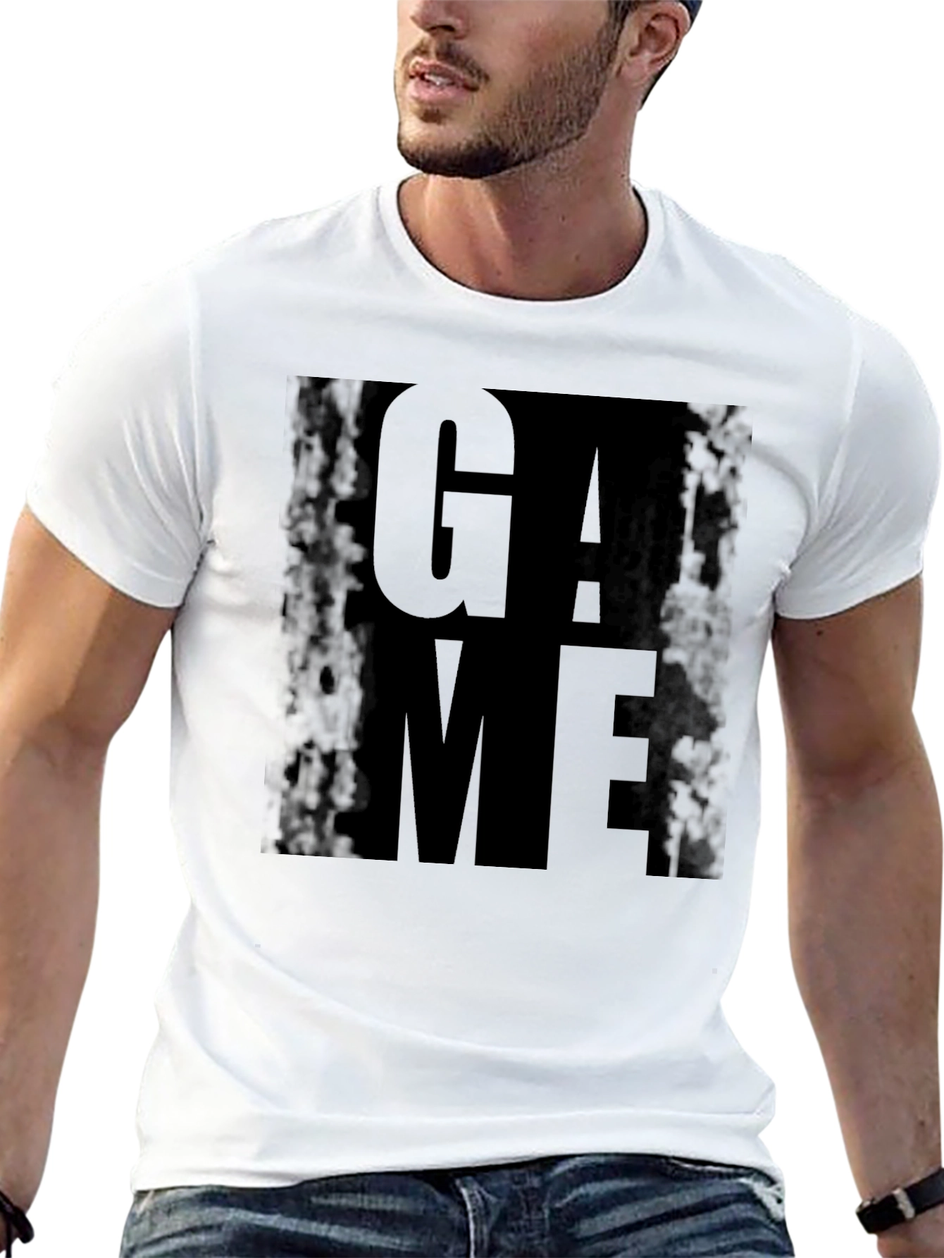 Game T-Shirt - Black Graphic Tee