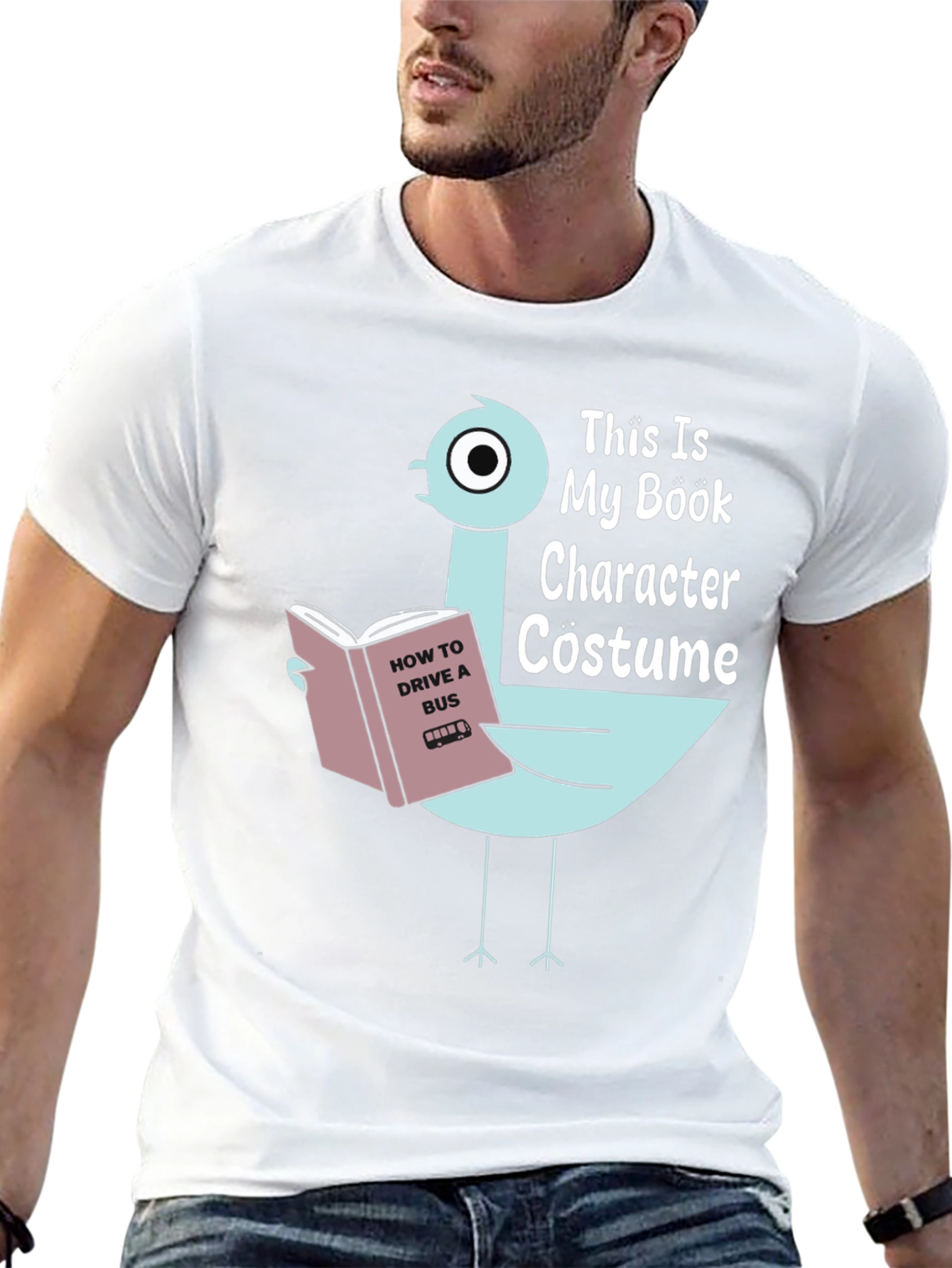 This Is My Book Character Costume T-Shirt