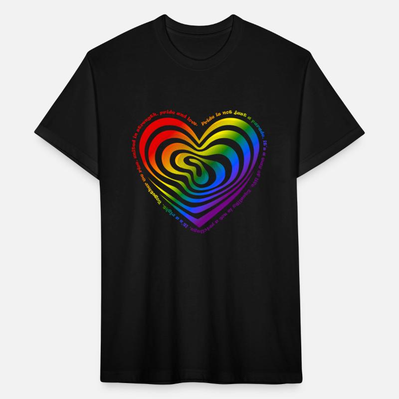 Pride is not just a... - Gradient Heart No.47