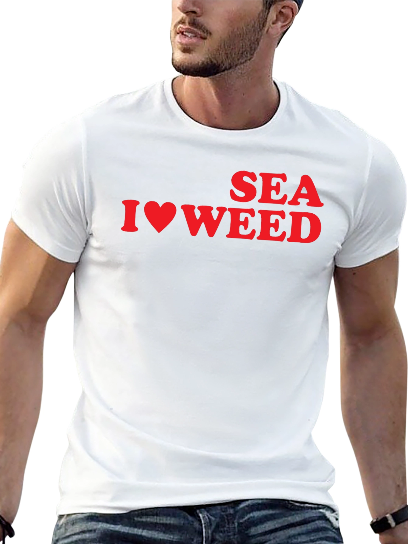 I Love Weed T-Shirt - Funny Slogan Tee