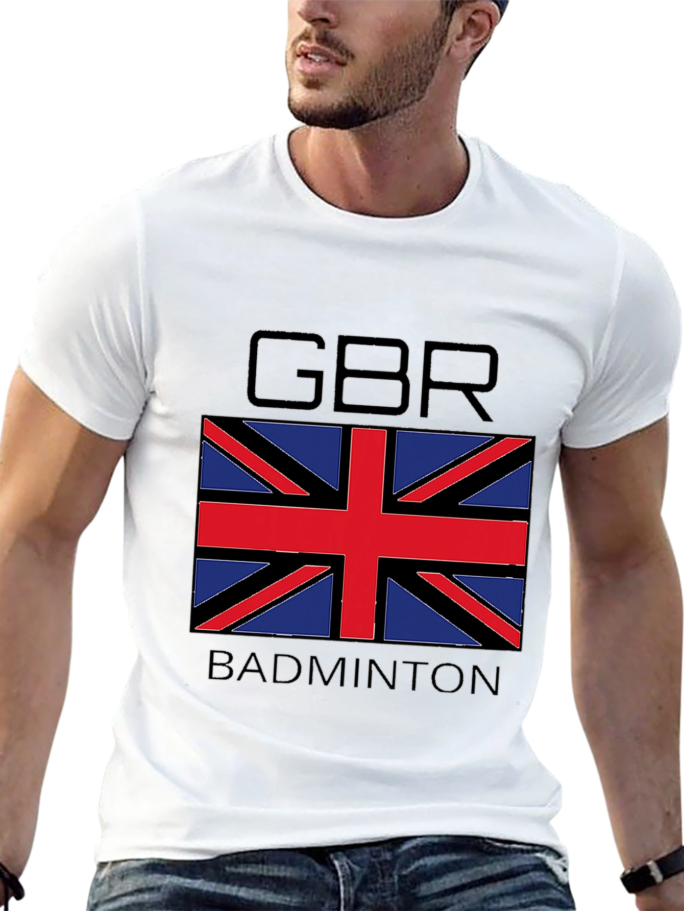 GBR Badminton Flag T-Shirt