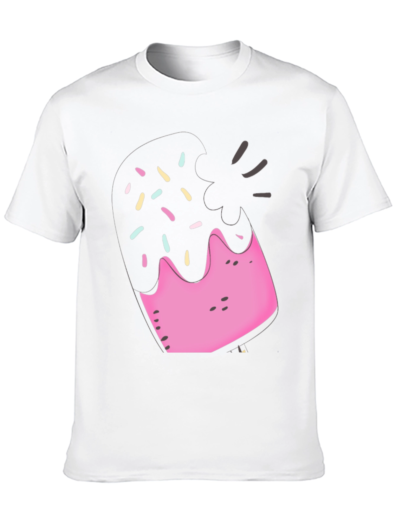 Sweet Treat Tee: Fun Donut Graphic T-Shirt