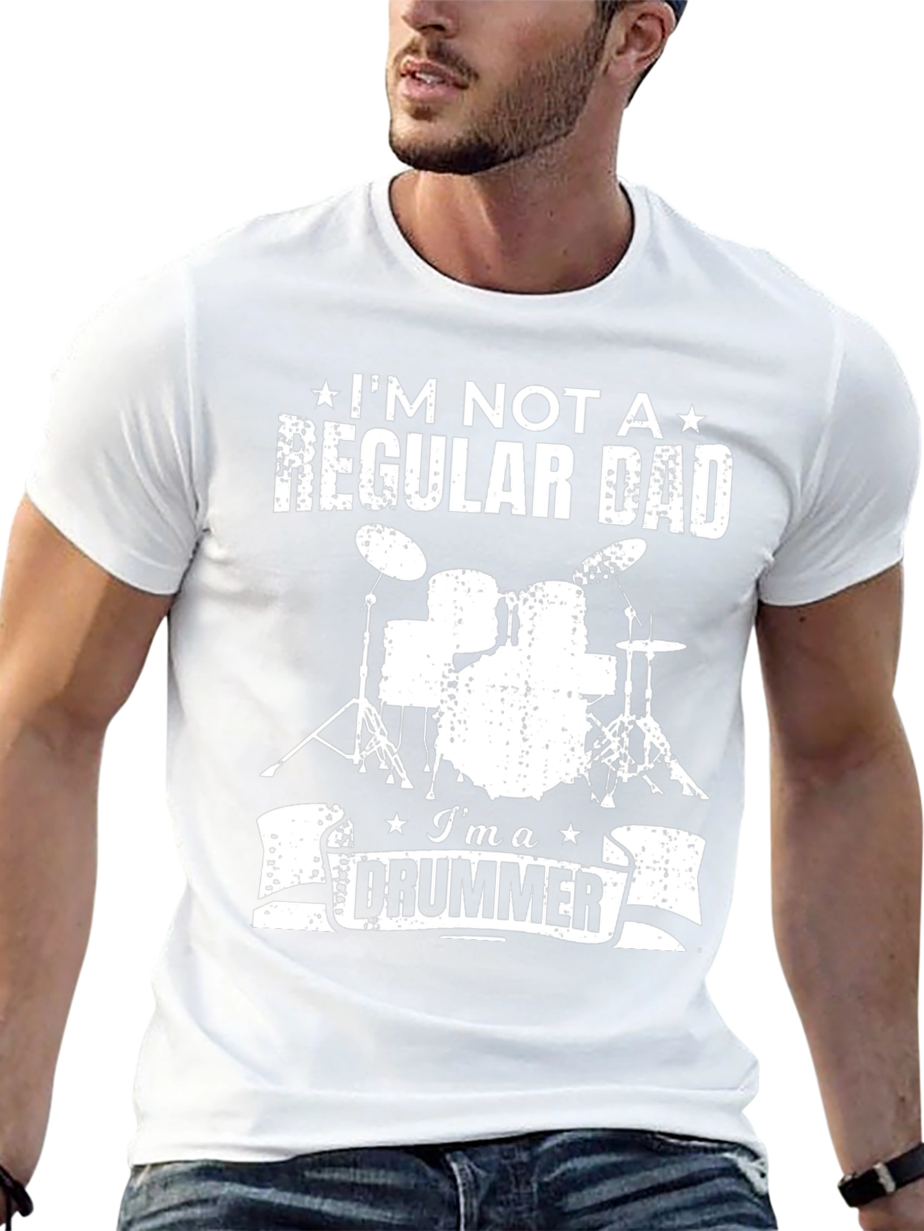 Im Not a Regular Dad Im a Drummer T-Shirt