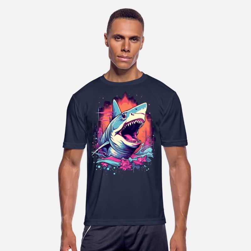 Shark Flowers Marine Explorer Diver Gift