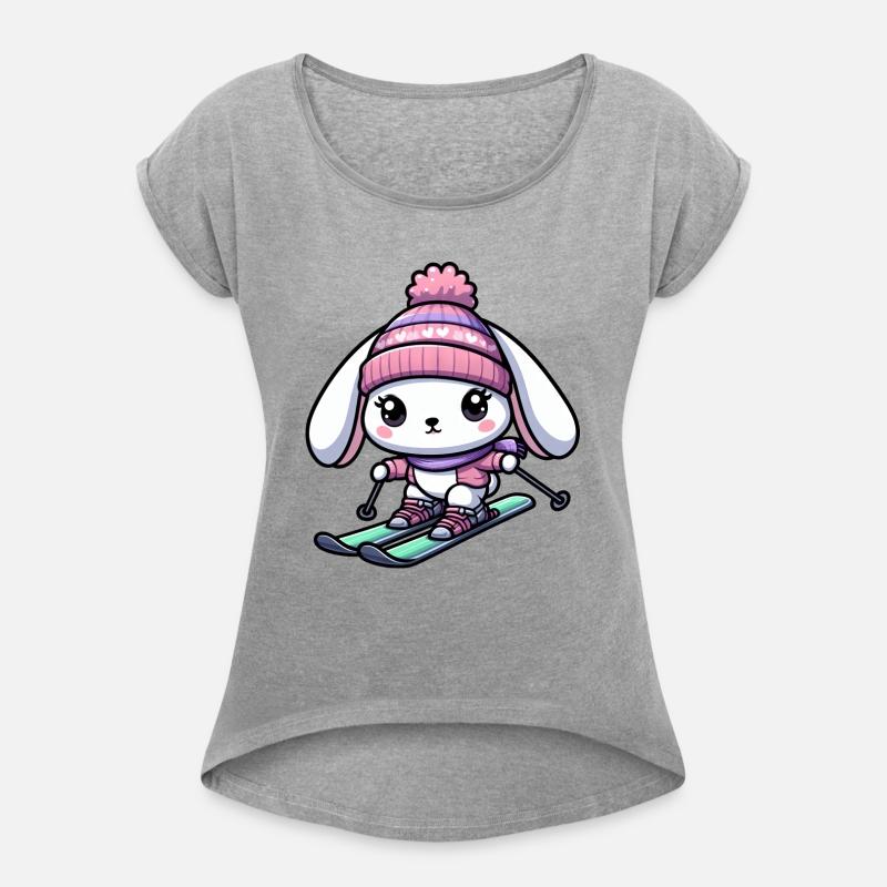 Snow Bunny Ski Skier Winter Vacation Design