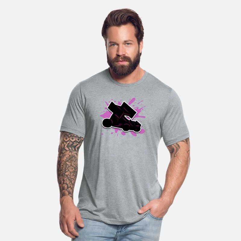 Sprint Car Pink Splat