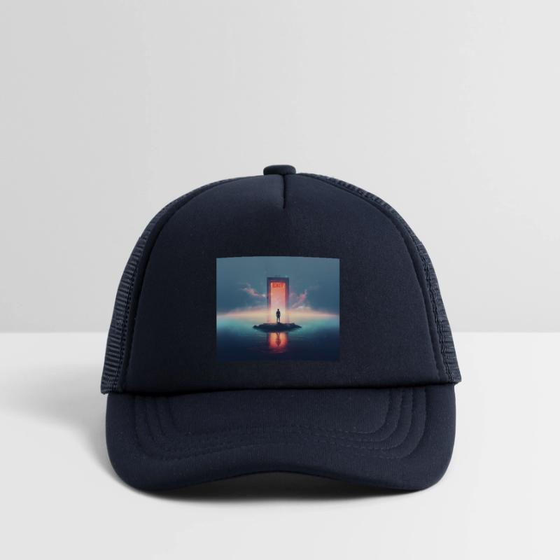 “Surreal Emergency Exit Minimalist Conceptual Art