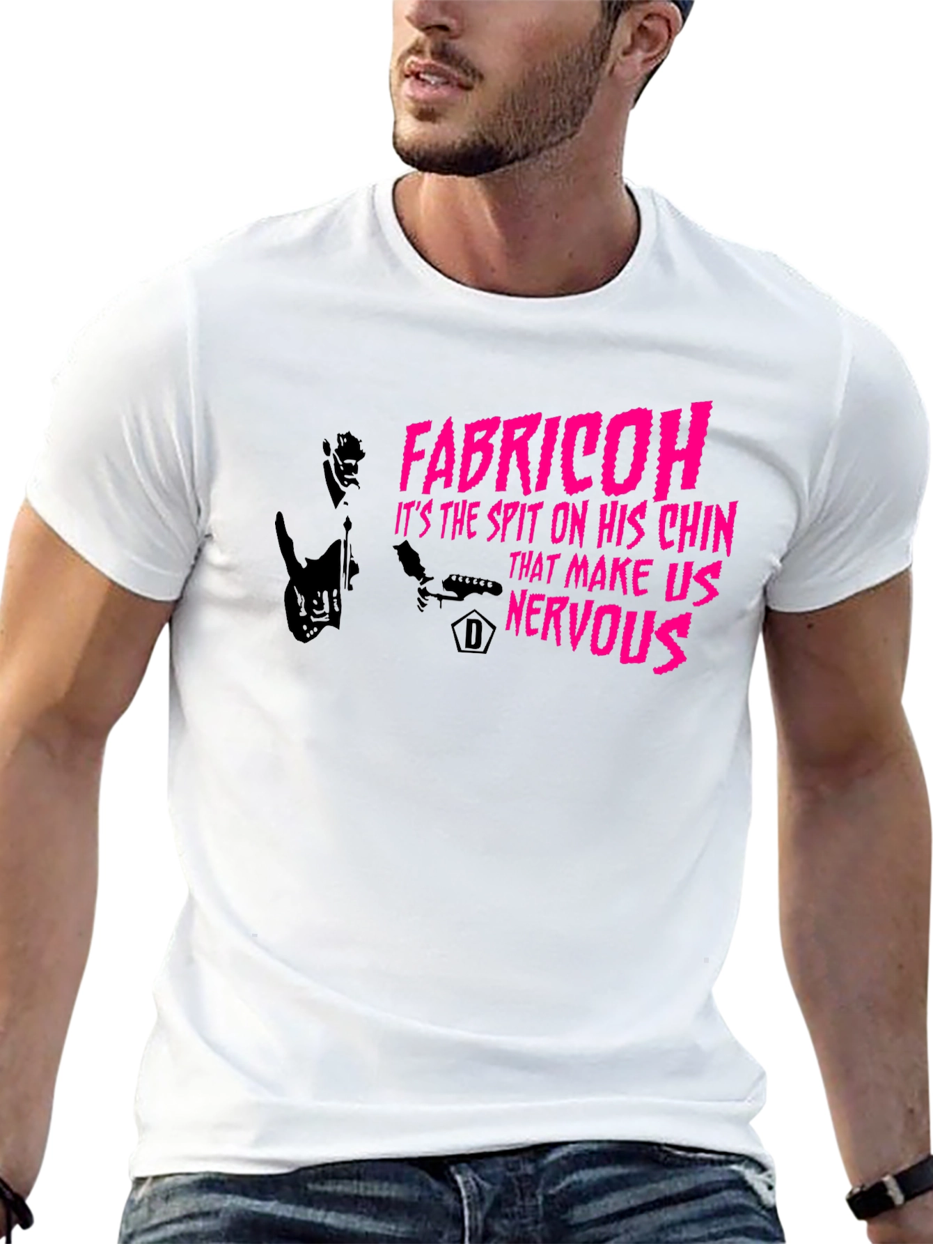 Fabricoh Spit on His Chin Graphic Tee